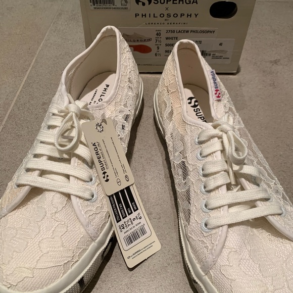 Di Lorenzo Serafini x Superga Lace Sneaker - Picture 8 of 8